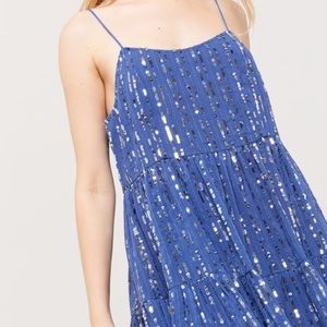 UO Babydoll Sequin Dress